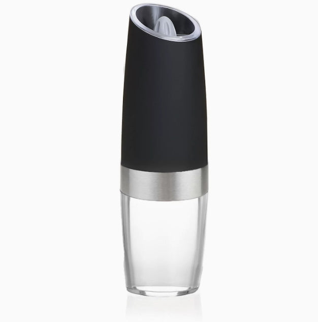 Gravity Electric Salt and Pepper Grinder Battery-Operated with Adjustable Coarse