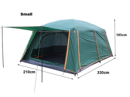 Family Tent –Double layers Waterproof-3 Size Two Colours Aavailable LCF91228
