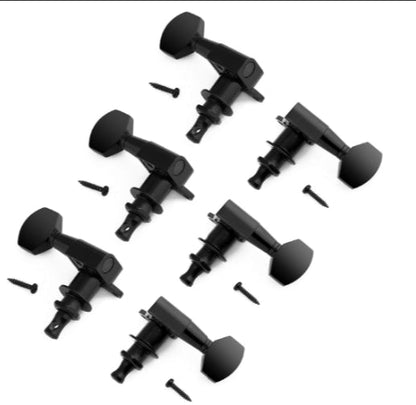 6 Pcs Guitar Machine Heads Knobs Guitar String Tuning Pegs Machine Head Tuner