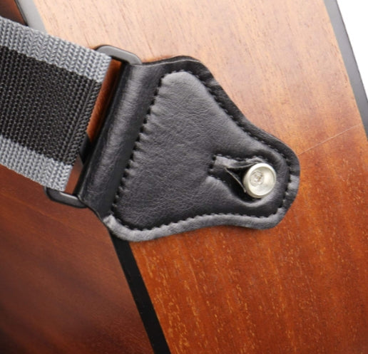Guitar Strap with 3 Pick Holders for Electric/Acoustic Guitar (Nylon Strap)