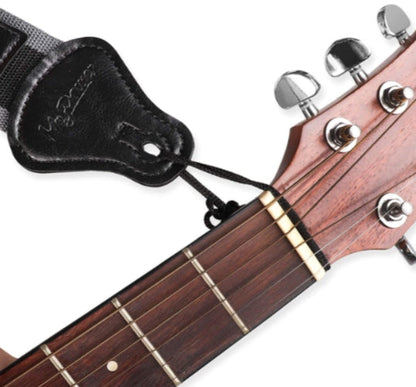 Guitar Strap with 3 Pick Holders for Electric/Acoustic Guitar (Nylon Strap)