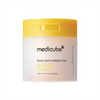 Medicube Arbutin & Turmeric Clarifying Toner Pads for Problem Skin