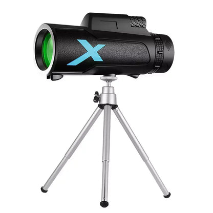 HD High Powered BAK4 Prism 12X50 Monocular Telescope for Smartphone