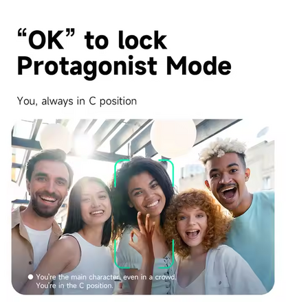 Smart Selfie Stick 360 Rotate Auto Face Tracking with tripod Max 1.6m