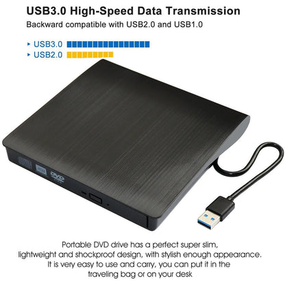 External DVD Drive CD/DVD