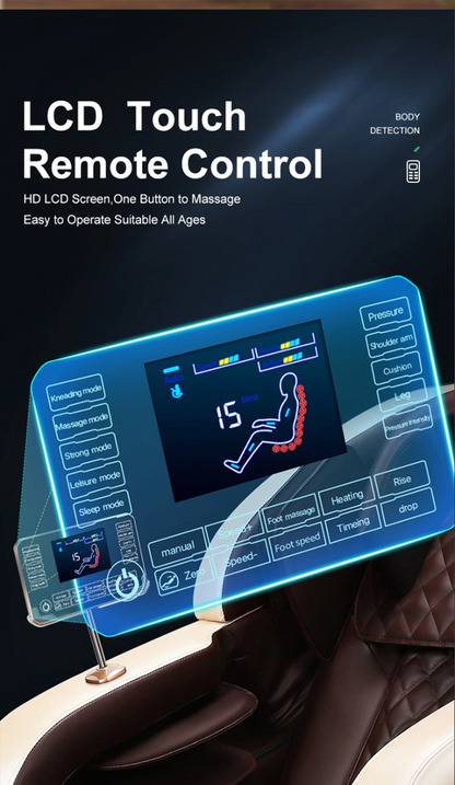 Premium Full Body Massage Chair - Zero Gravity Luxury