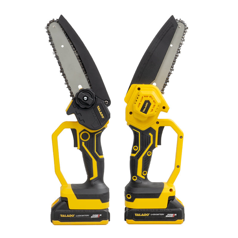 Mini Chain saw Cordless Power Chain Saws 8" with Extension Pole & Battery System
