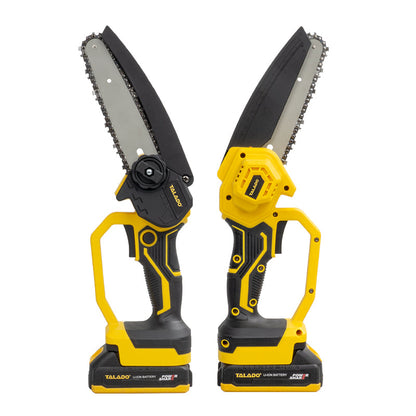 Mini Chain saw Cordless Power Chain Saws 8" with Extension Pole & Battery System
