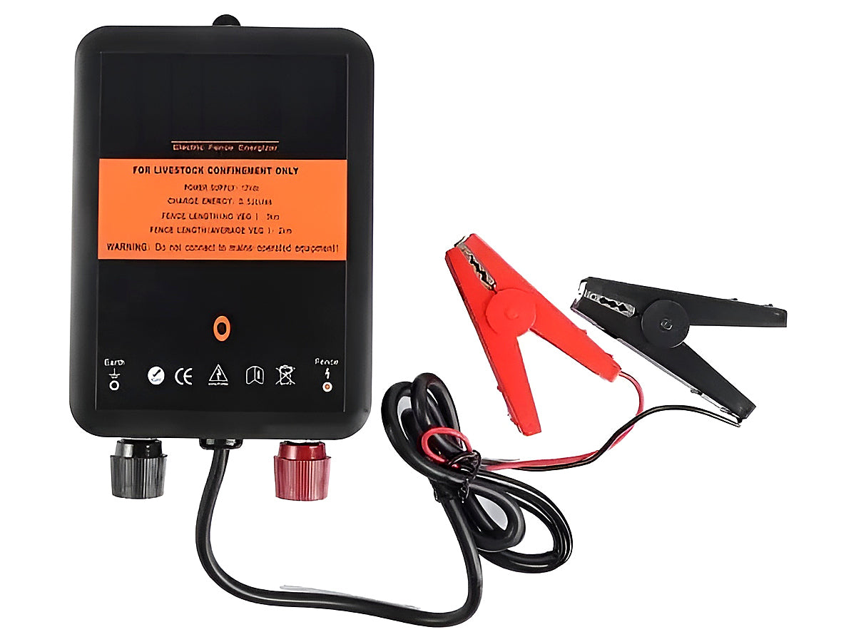 12V Electric Fence Energiser Unit