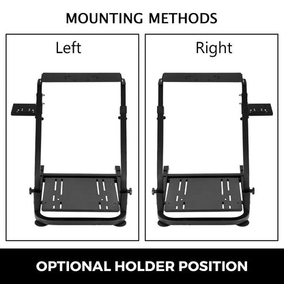 Gaming Racing Simulator Wheel Stand - Black