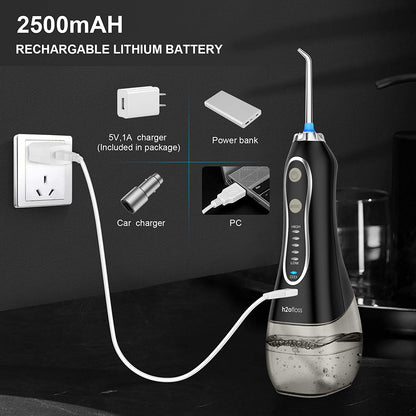 waterproof dental flosser