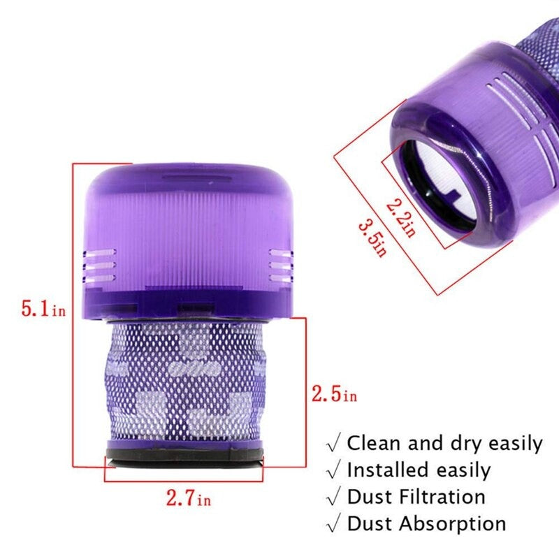 Compatible with Replacement Dyson V11 V15 Filter