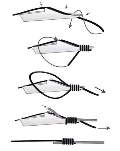 Stainless Steel Fast Hook and Knot Assistant