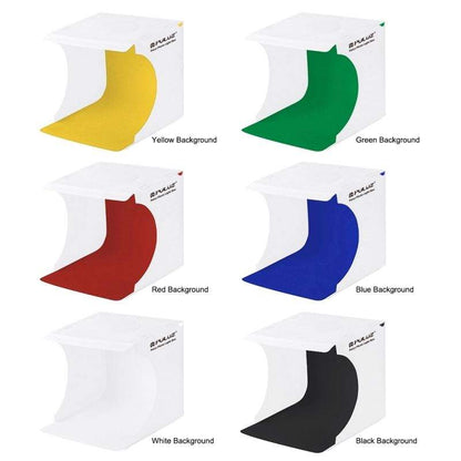 Mini 550LM Photo Lighting Studio - 6 Backdrops