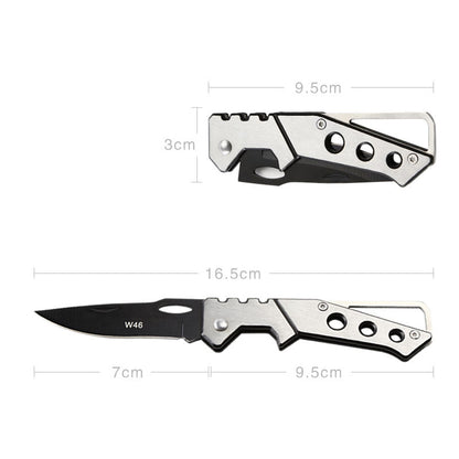 Bulk Pack of 12 - Pocket Knife Stainless Steel Handle