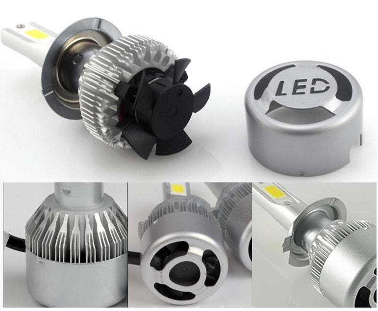 H4 LED Car Headlight Bulbs
