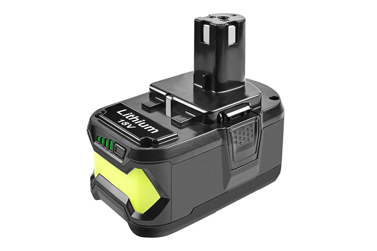 RYOBI 18V 4Ah Battery and Ryobi Battery Charger Compatible Replacement
