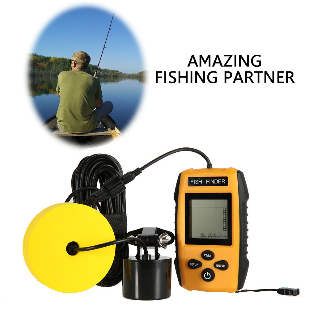 Sonar LCD Fish Finder Fishing Tools Echo Sounder for Fishing