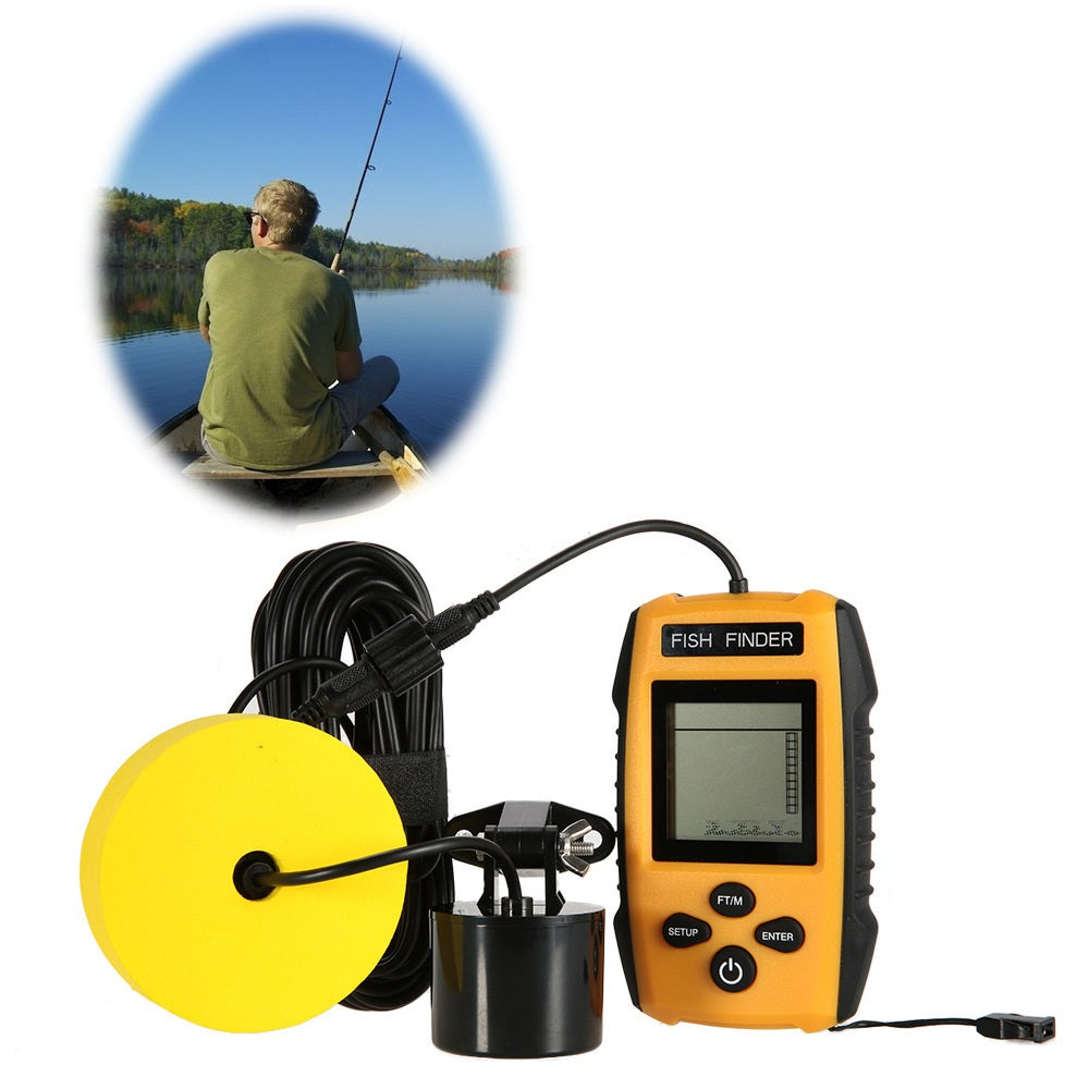 Sonar LCD Fish Finder Fishing Tools Echo Sounder for Fishing
