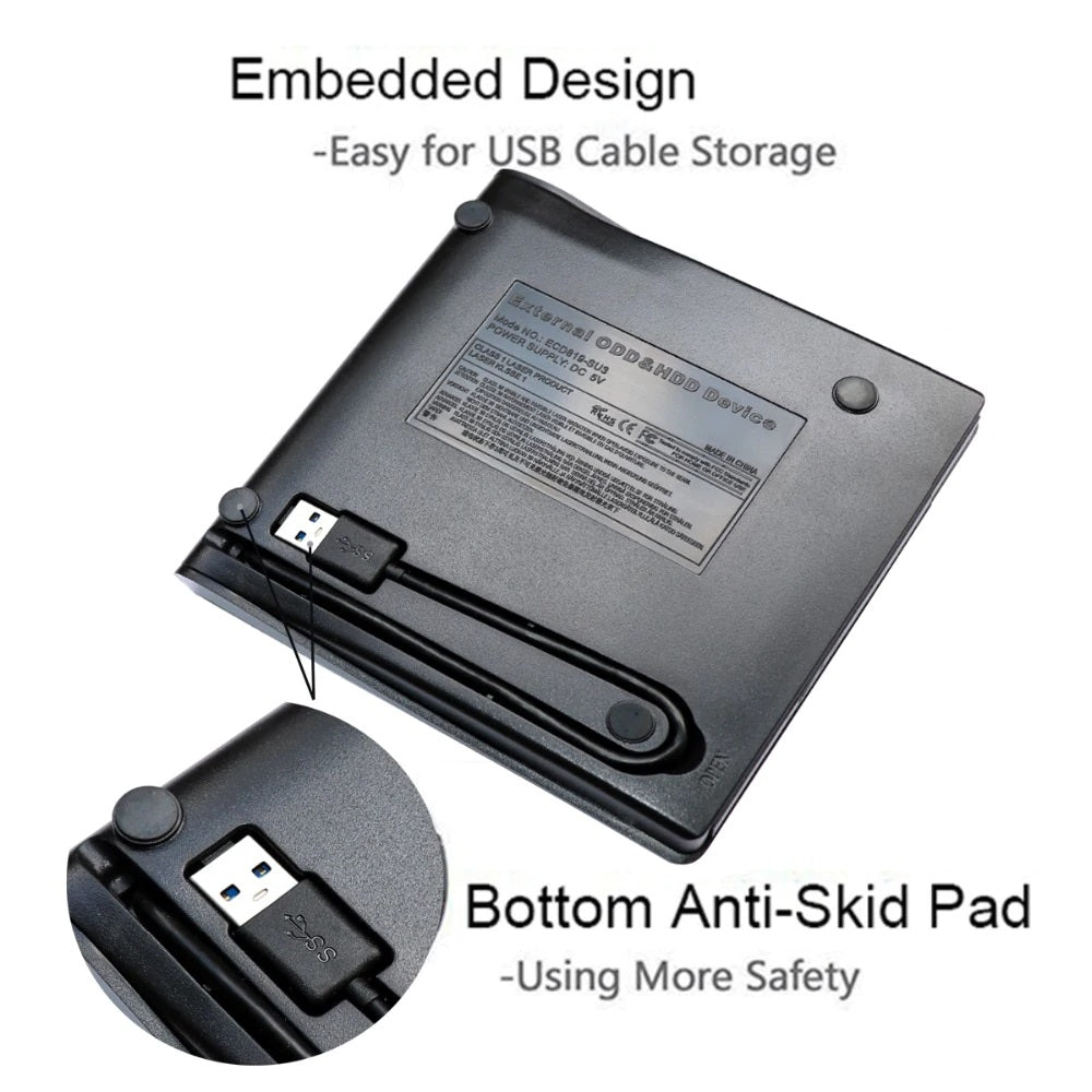 External DVD Drive CD/DVD