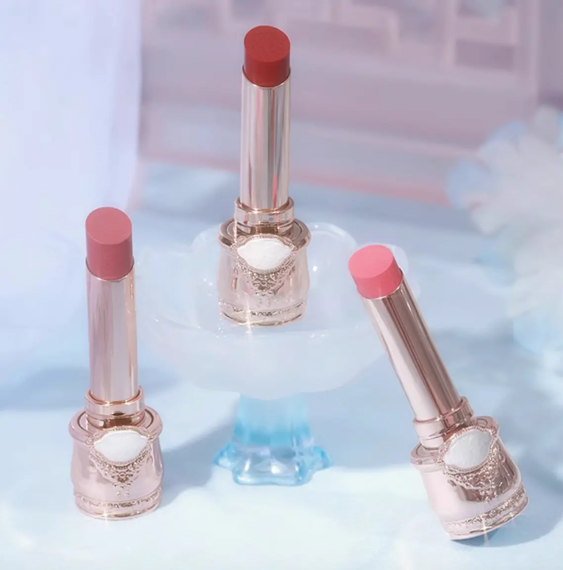 Flower Knows Butterfly Cloud Collar Glossy Lipsticks