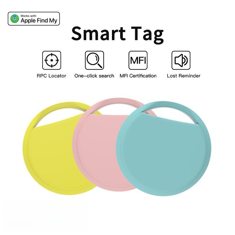 Mini GPS Tracker Air Tag Find My Compatible Smart Key Locator