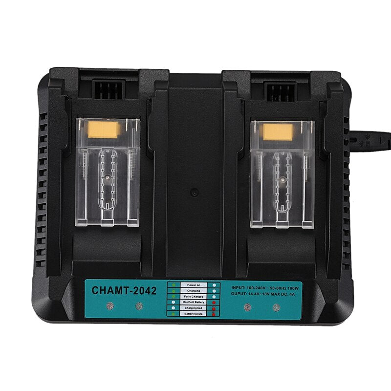 Makita Battery Charger DC18RD Dual Port Charger for Makita Battery