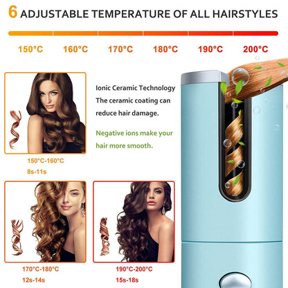 anti tangle hair curler