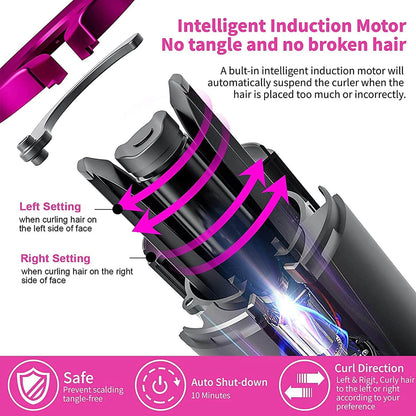 Portable hair curling iron
