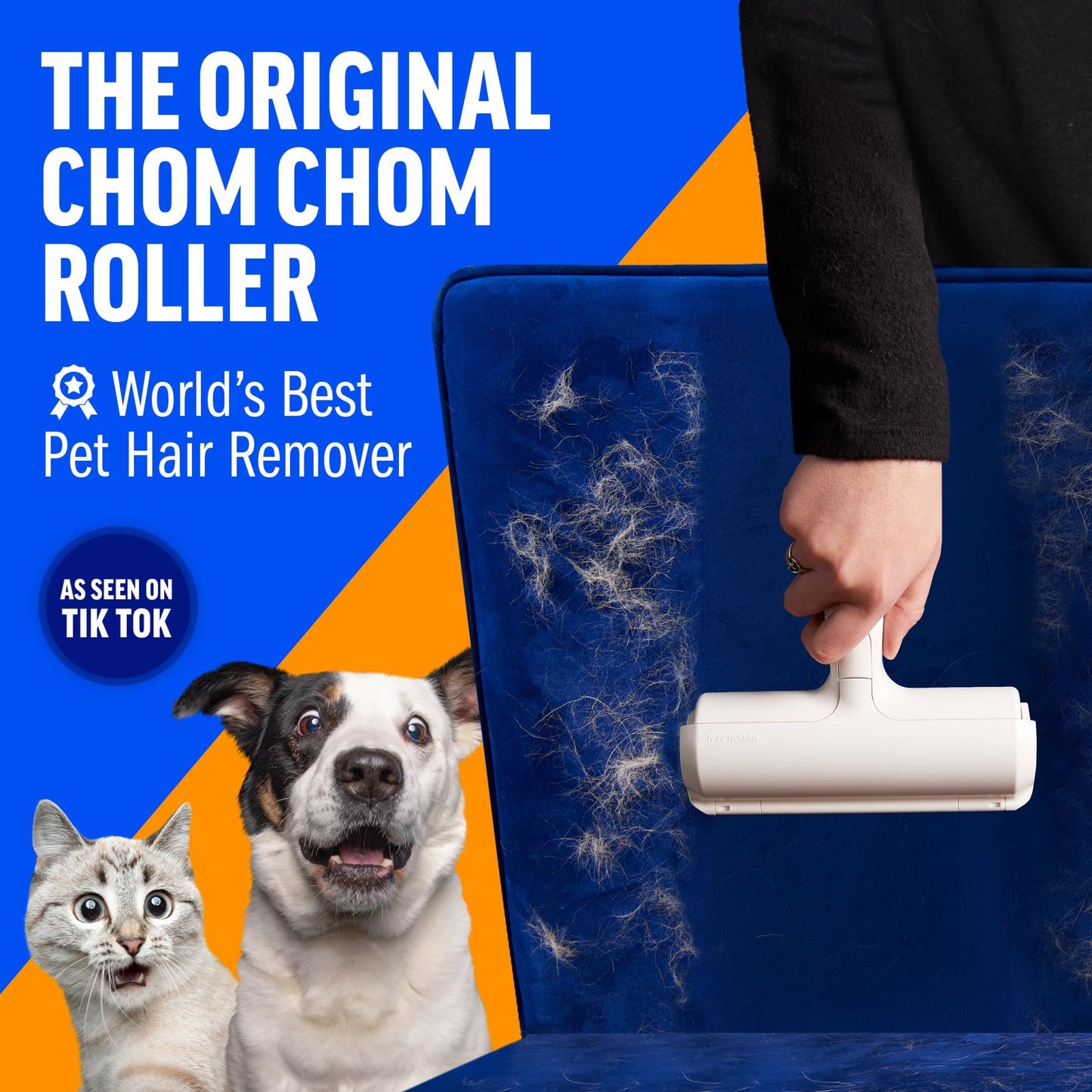 Pet hair remover for furniture