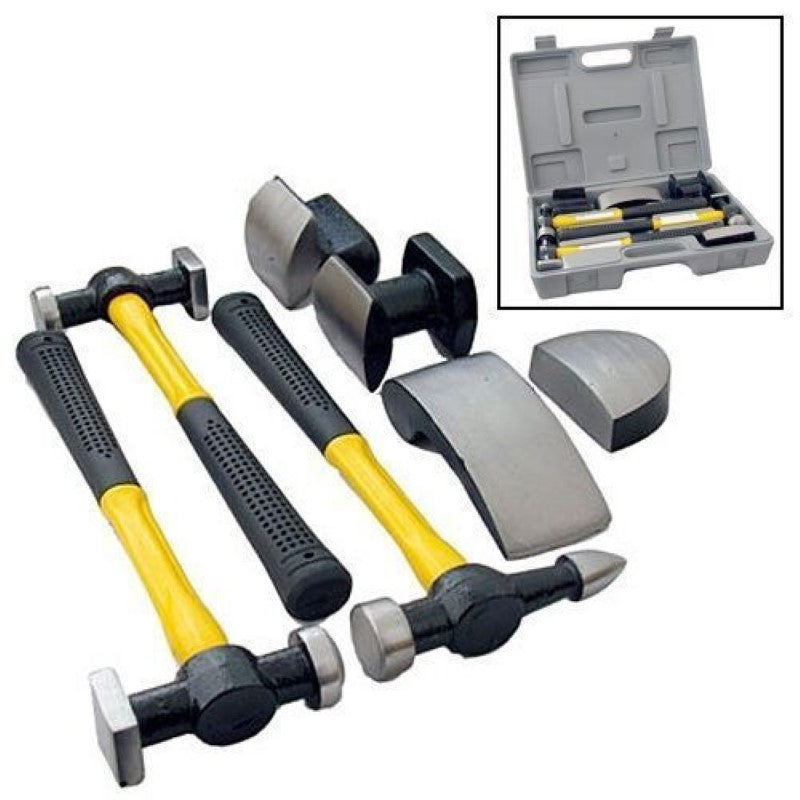 Panel Beating Hammer Dolly Set