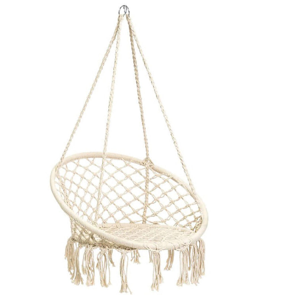 Macrame hanging chair
