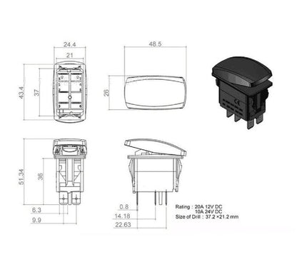 Wiring harness with adapters