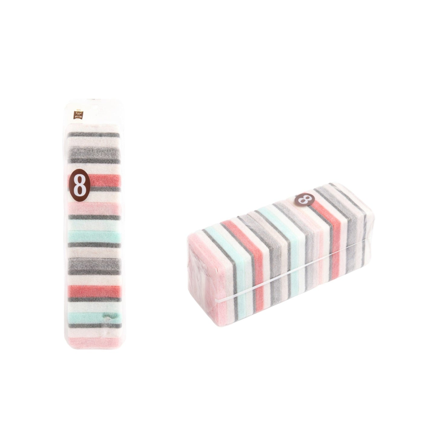 Frankly Cotton Layered Sponges (8 Pack)