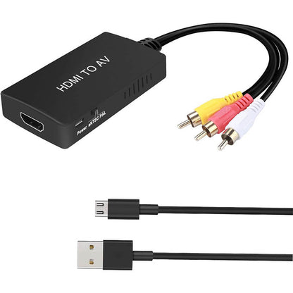 HDMI to RCA Converter HDMI to AV Adapter