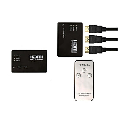 Hdmi Splitter 3 Port Hdmi Switch Switcher - The Shopsite