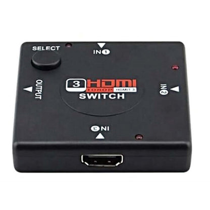 Hdmi Switcher Switch 1080P 3 in 1 out - The Shopsite
