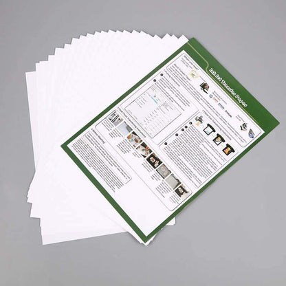 20pcs DIY Iron Heat Transfer Paper Print A4 Paper for T Shirt - The Shopsite