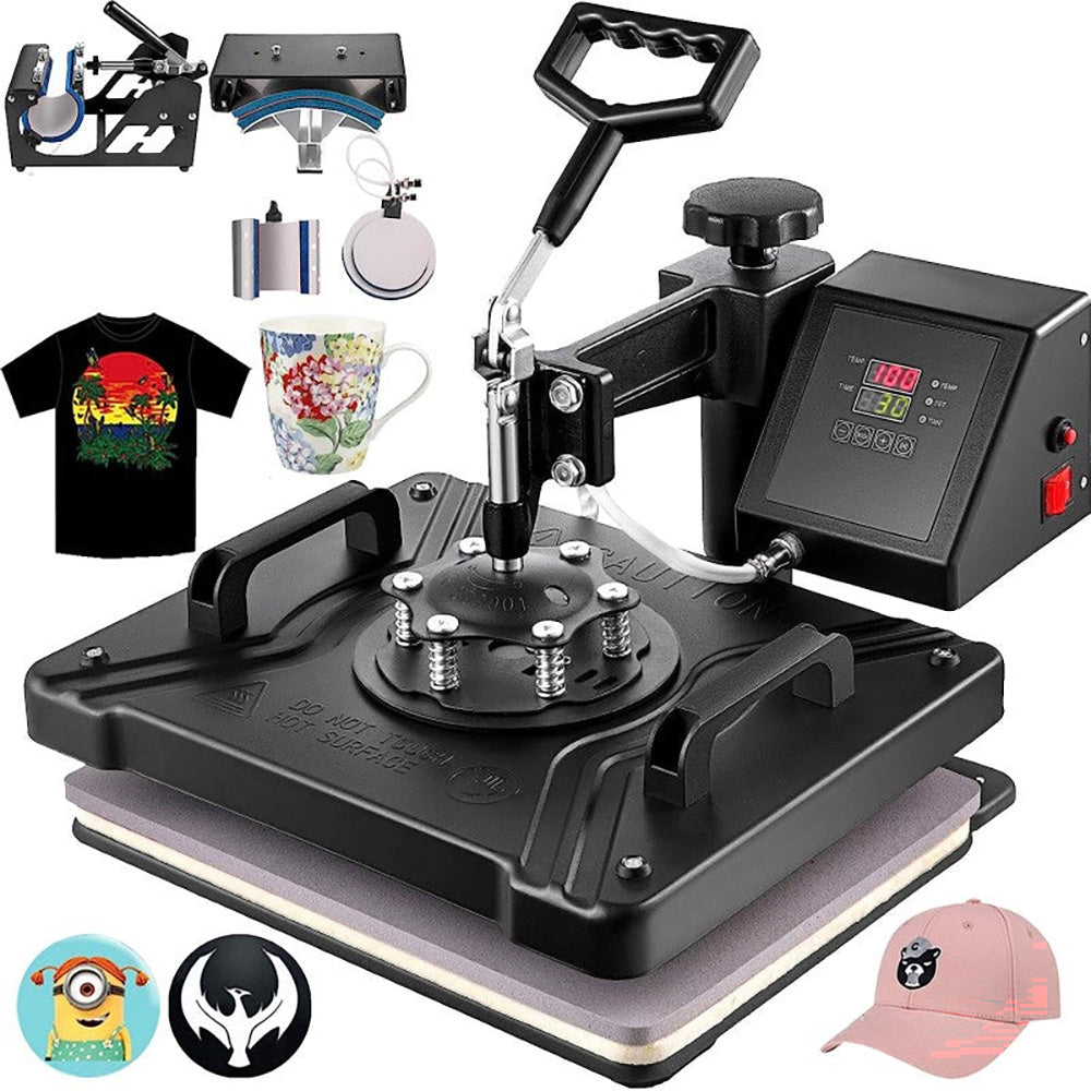 Digital heat press machine