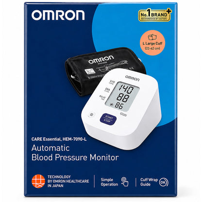 Omron HEM7090L Blood Pressure Monitor Large Cuff