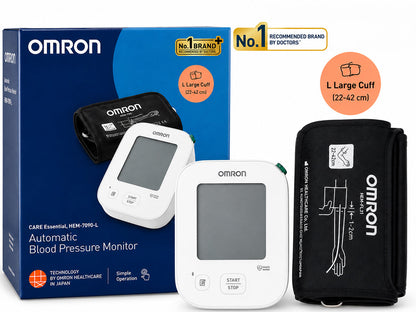 Omron HEM7090L Blood Pressure Monitor Large Cuff