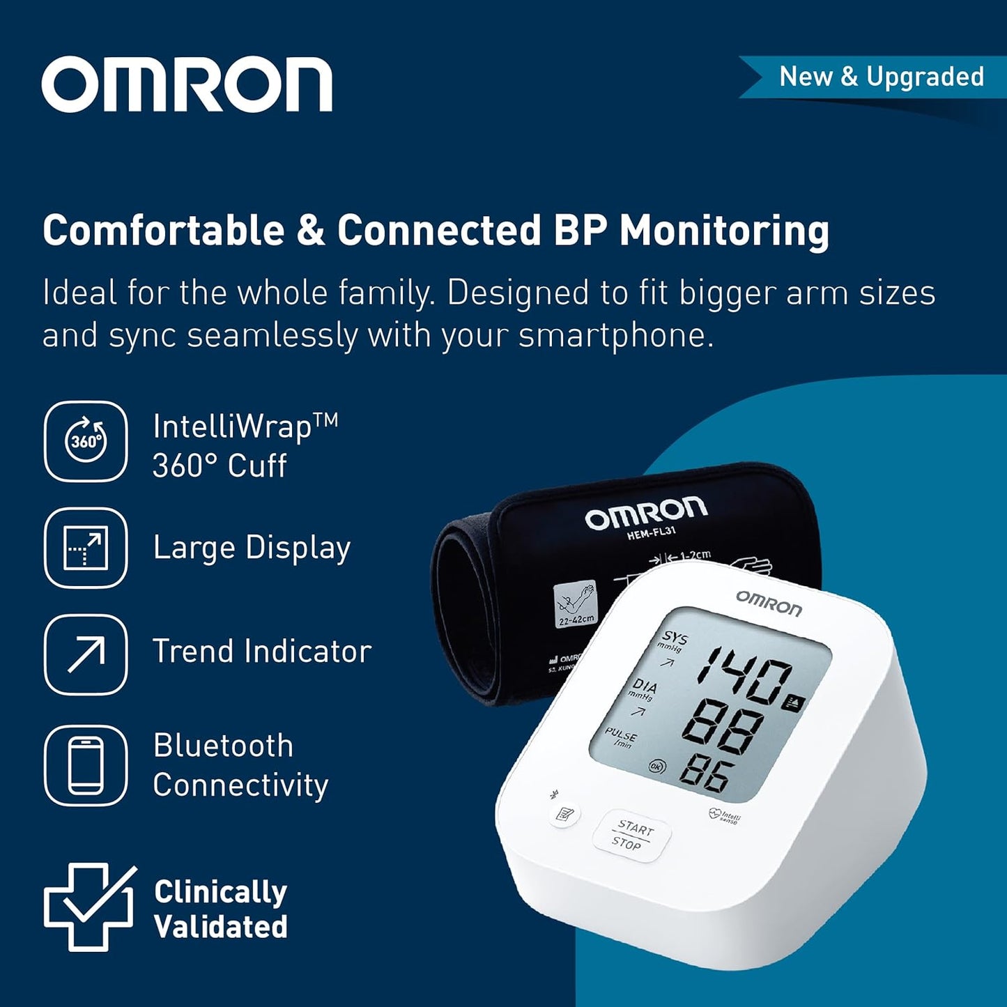 Omron HEM 7183 Blood Pressure Monitor