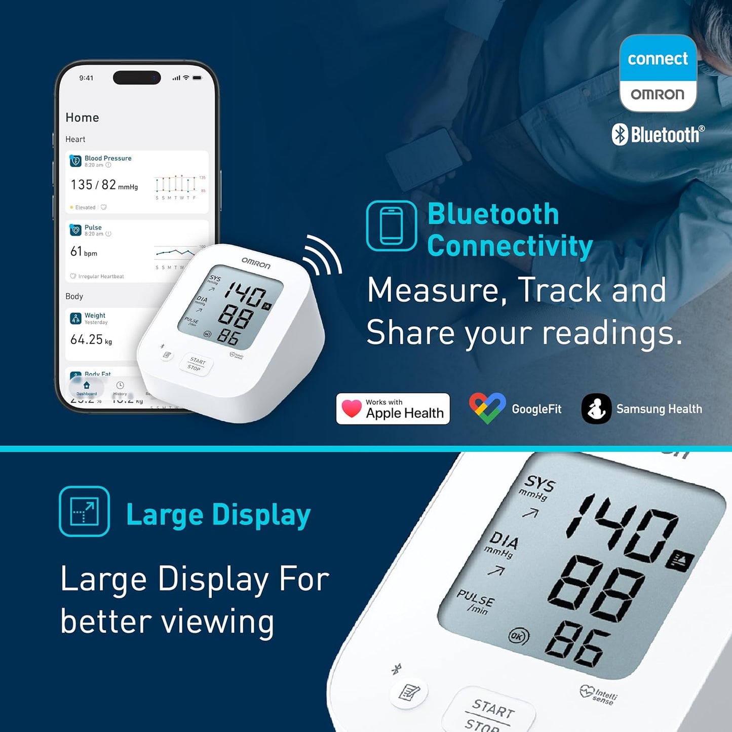 Omron HEM 7183 Blood Pressure Monitor
