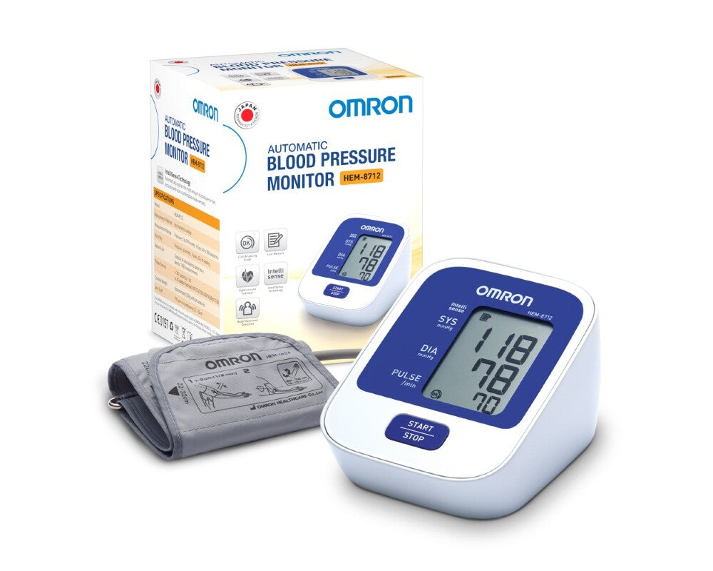 Omron Blood Pressure Monitor HEM 8712