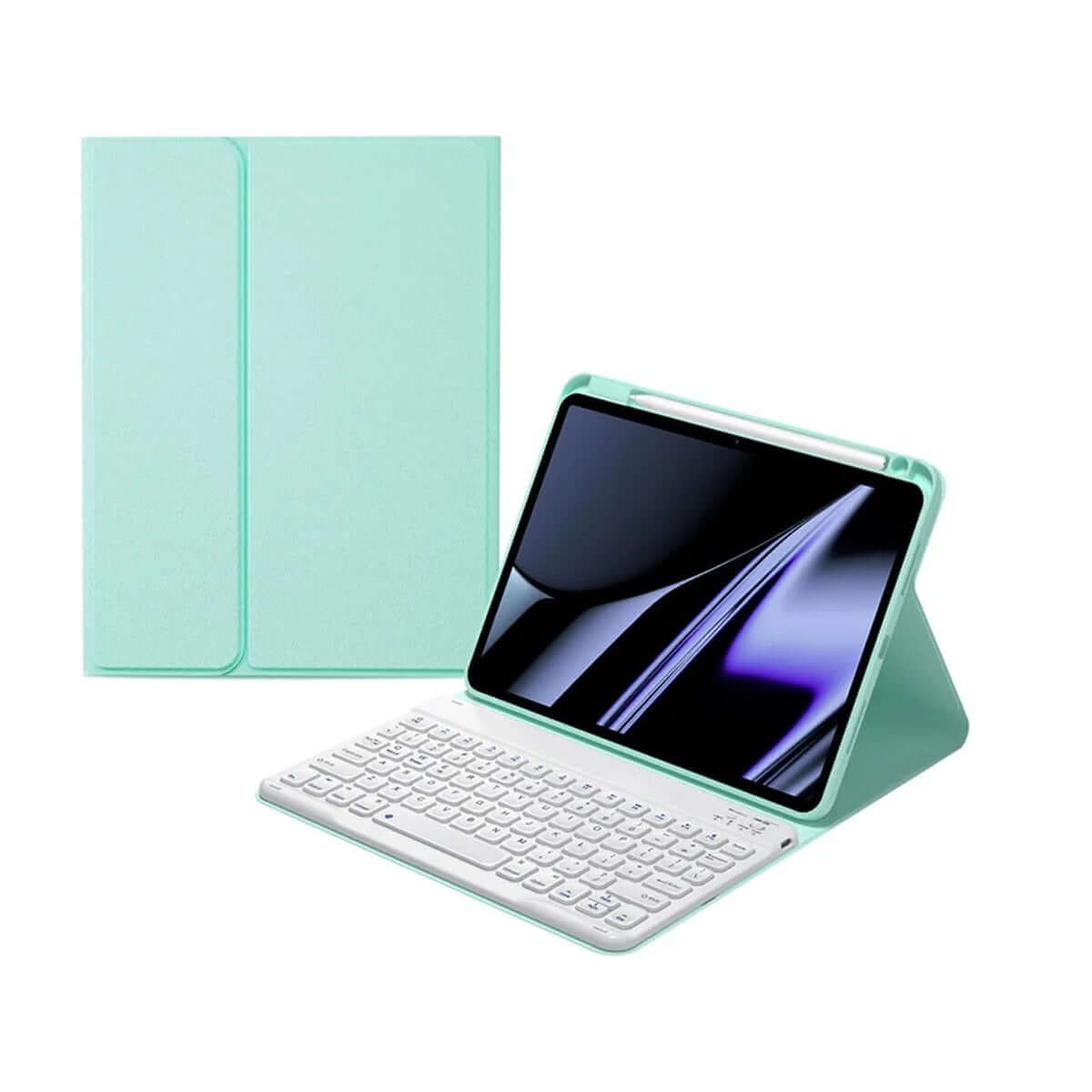 iPad 10th / A16 Removeable Backlit bluetooth keyboard with Foldable Cover
