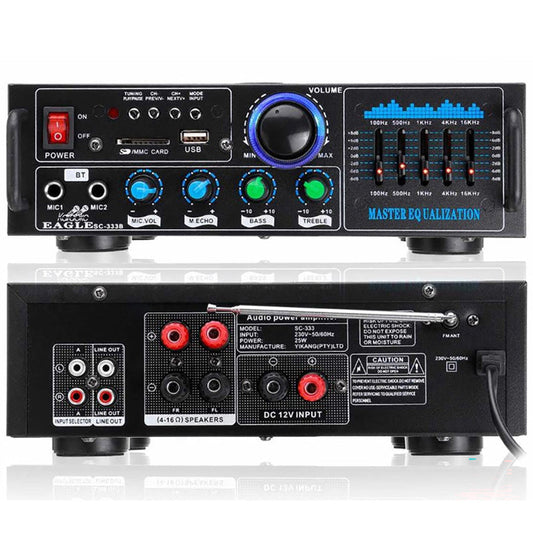 Bluetooth stereo amplifier