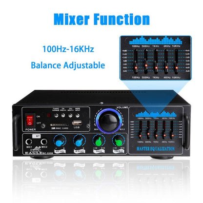 Amplifier front panel
