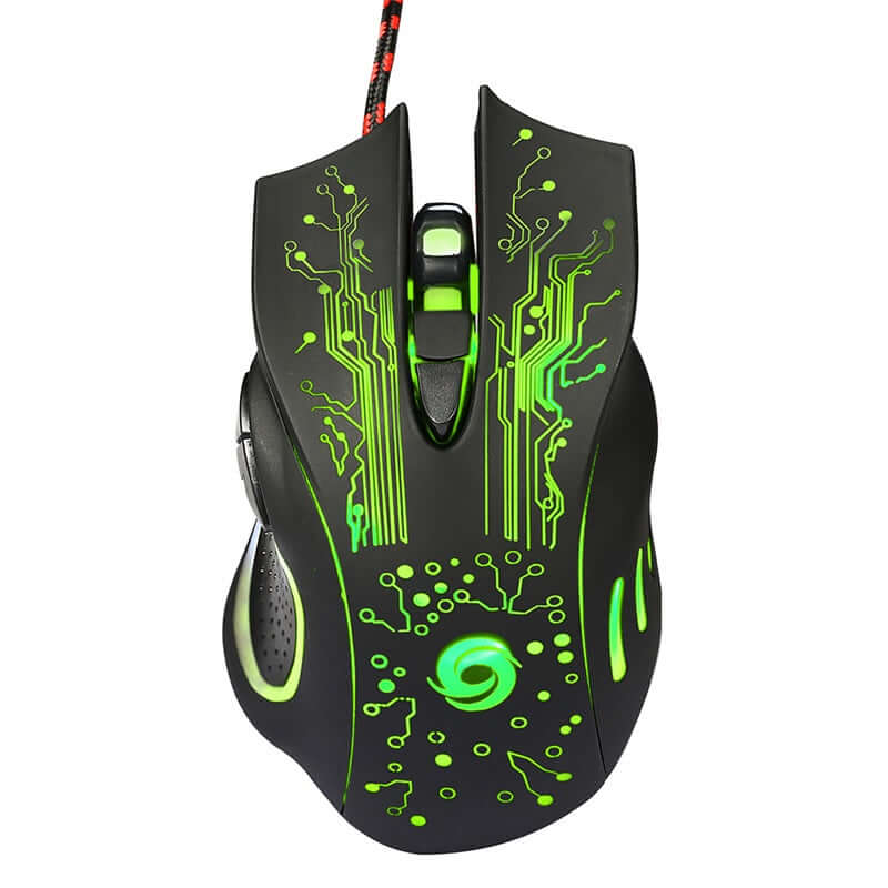 Gaming Mouse 3200DPI LED Light - The Shopsite