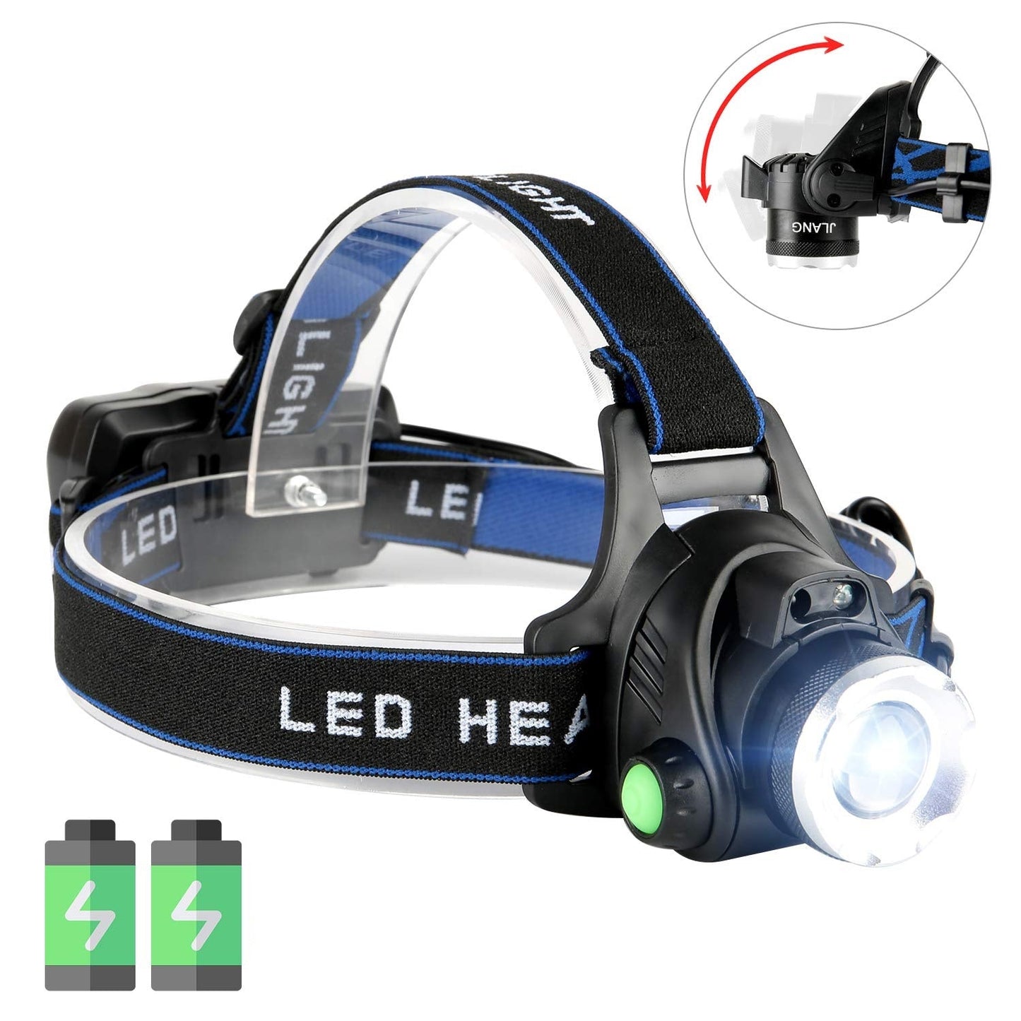 LED Headlamp, Rechargeable Led Head Lamp