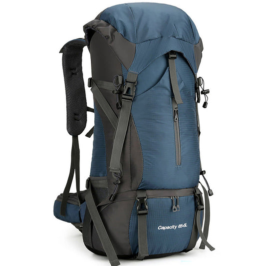 Navy hiking backpack 70L